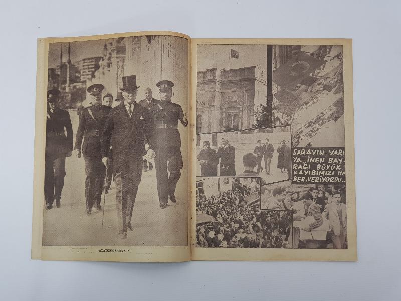 1938 ATATÜRK CENAZE MERASİMİ ALBÜMÜ 