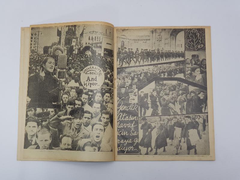 1938 ATATÜRK CENAZE MERASİMİ ALBÜMÜ 