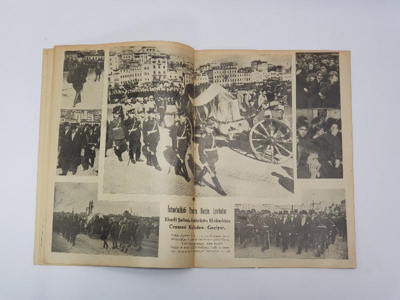 1938 ATATÜRK CENAZE MERASİMİ ALBÜMÜ 