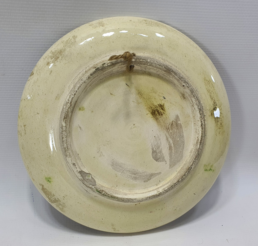 ANTİKA EL BOYAMA KÜTAHYA İŞİ DUVAR TABAĞI