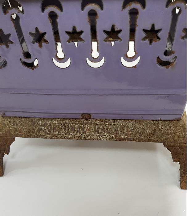 OSMANLI DÖNEMİ AY YILDIZLI EMAYE KÖZ SOBASI 