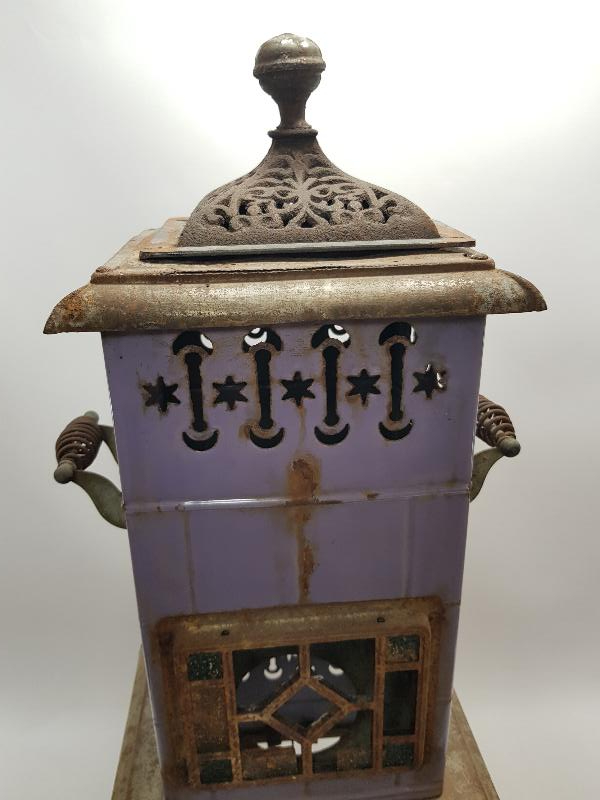 OSMANLI DÖNEMİ AY YILDIZLI EMAYE KÖZ SOBASI 