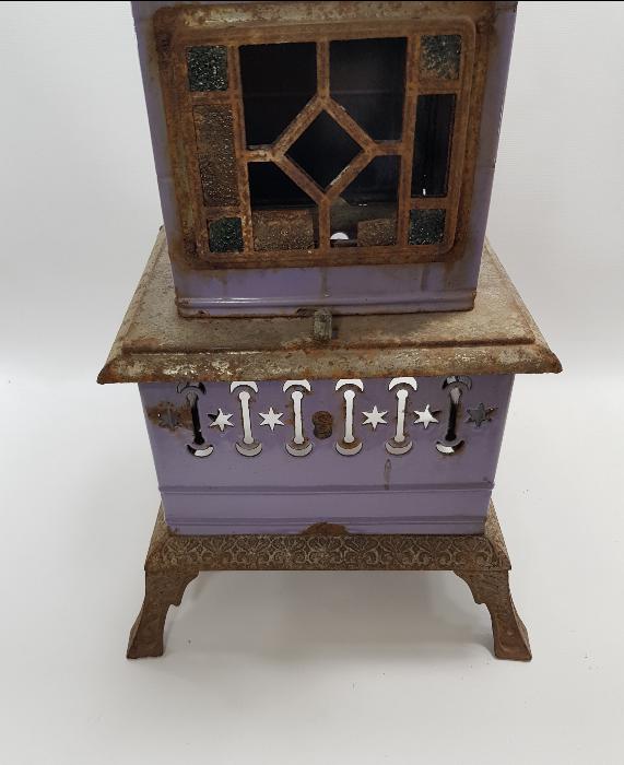 OSMANLI DÖNEMİ AY YILDIZLI EMAYE KÖZ SOBASI 