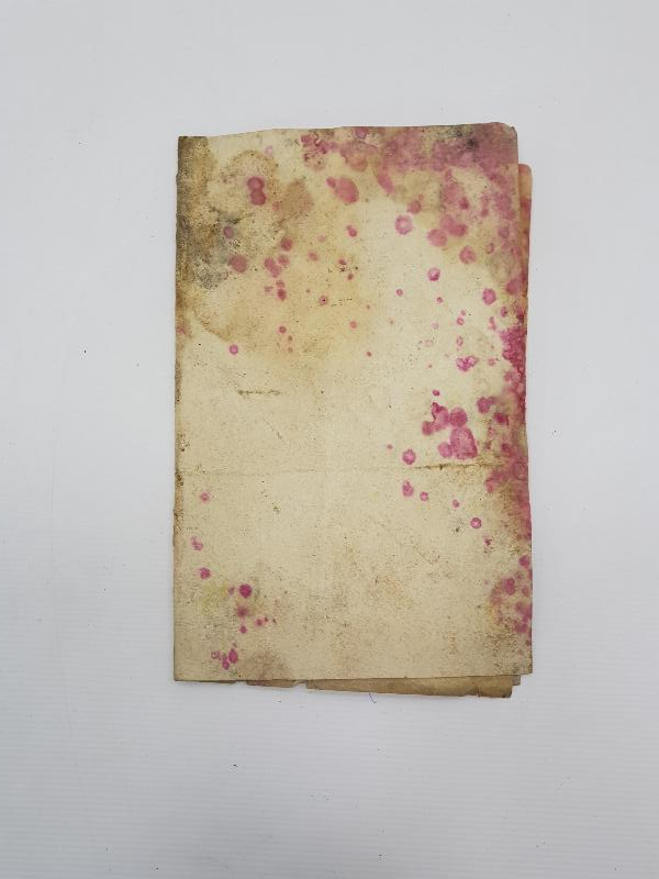 OSMANLICA EL YAZMA ESER: SAHİH BUHARİ İCAZETNAMESİ SURETİ 