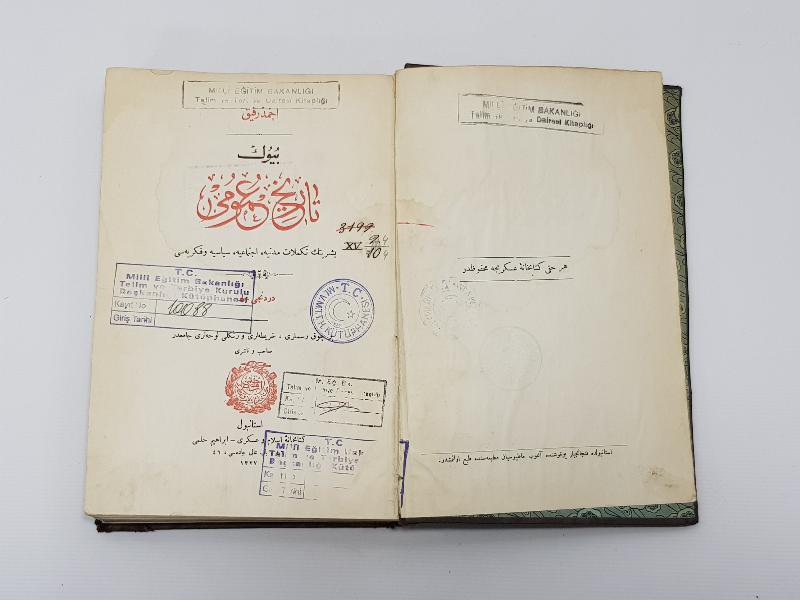 OSMANLICA KİTAP: BÜYÜK TARİHİ UMUMİ 4. CİLT 