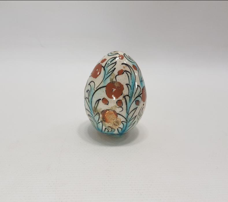 1930'LARDAN KÜTAHYA SERAMİK ASKI TOPU 