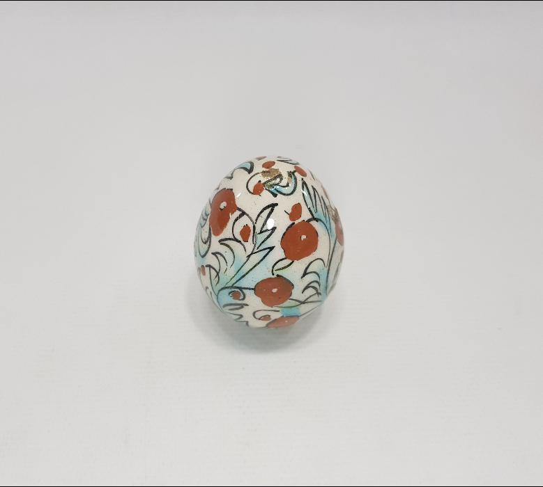 1930'LARDAN KÜTAHYA SERAMİK ASKI TOPU 