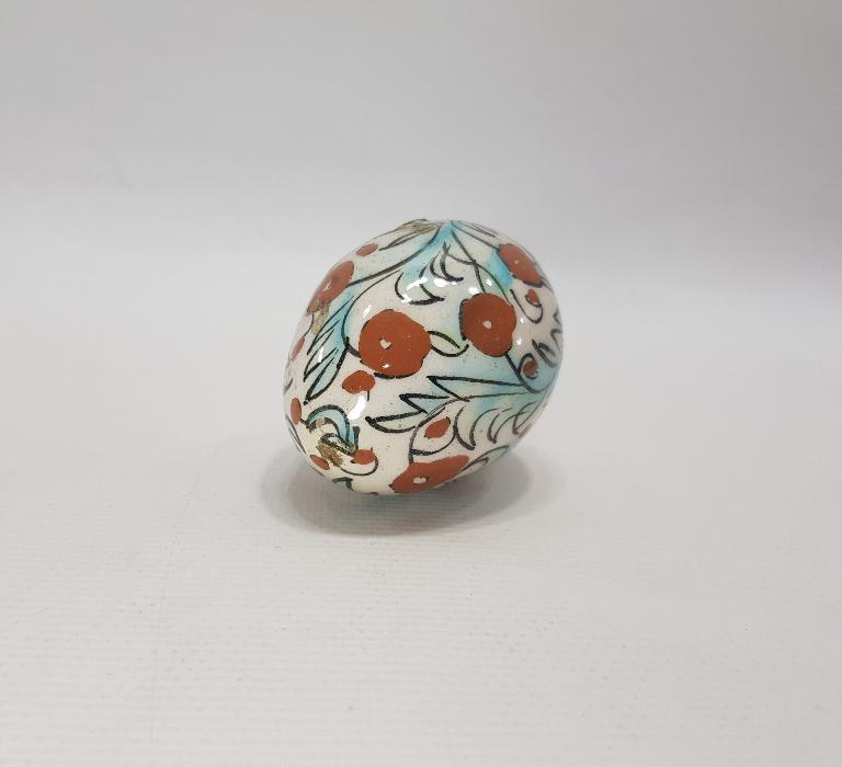 1930'LARDAN KÜTAHYA SERAMİK ASKI TOPU 