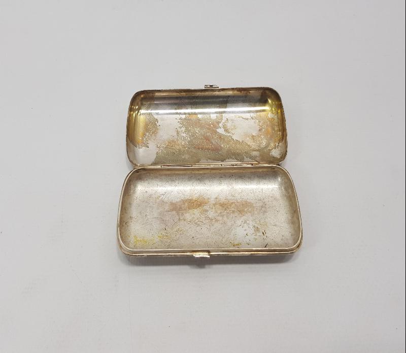 1940'LARDAN GÜMÜŞ KAPLAMA TÜTÜN TABAKASI 