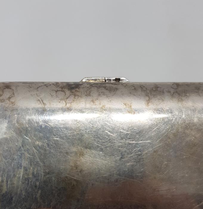 1940'LARDAN GÜMÜŞ KAPLAMA TÜTÜN TABAKASI 