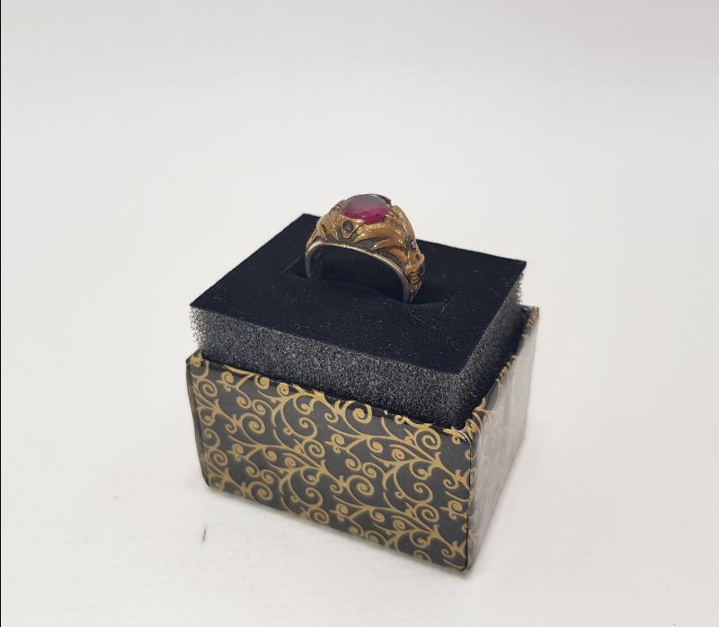 ANTİKA YAKUT YÜZÜK 