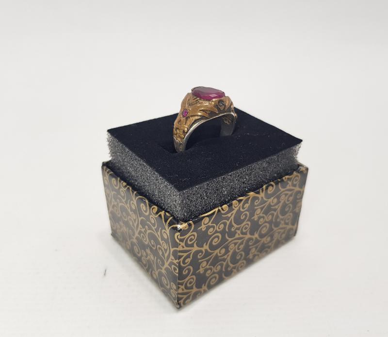 ANTİKA YAKUT YÜZÜK 