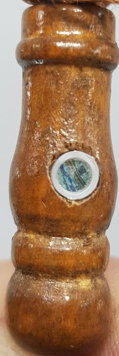 İMAMESİNDE KABE GÖRSELİ BULUNAN ESKİ HACI İŞİ AHŞEP TESBİH 