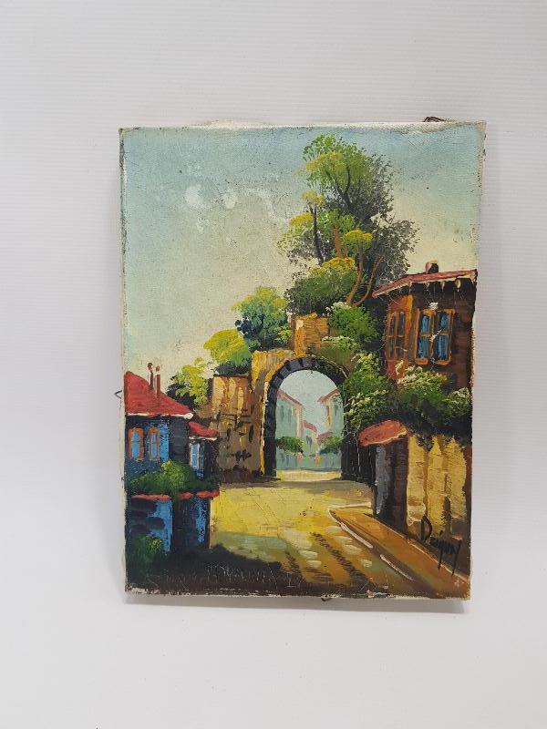 İMZALI YAĞLI BOYA TABLO 