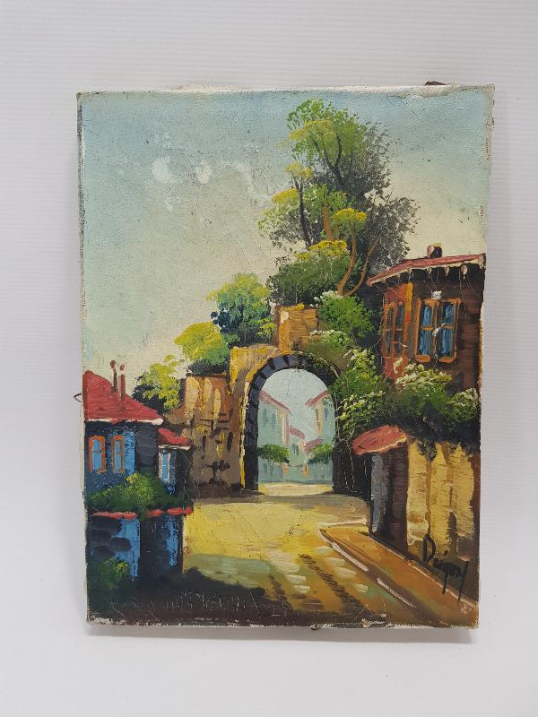 İMZALI YAĞLI BOYA TABLO 