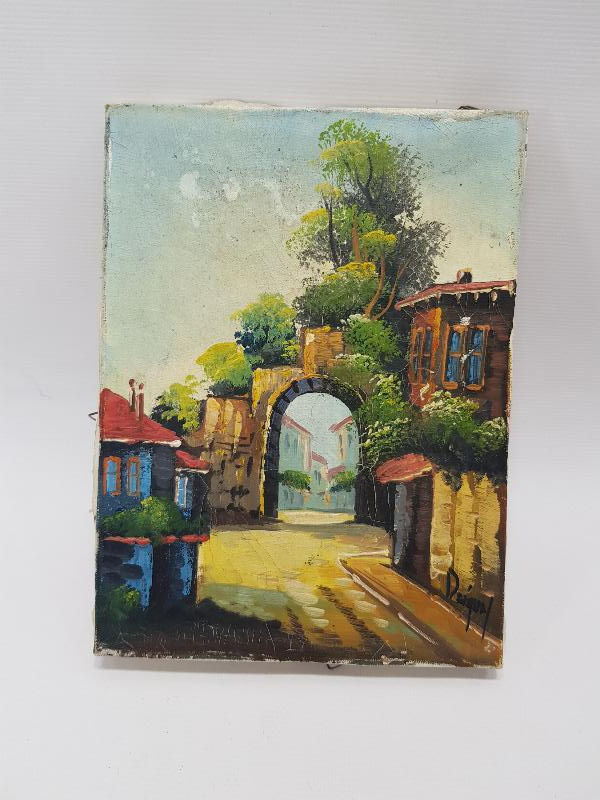 İMZALI YAĞLI BOYA TABLO 