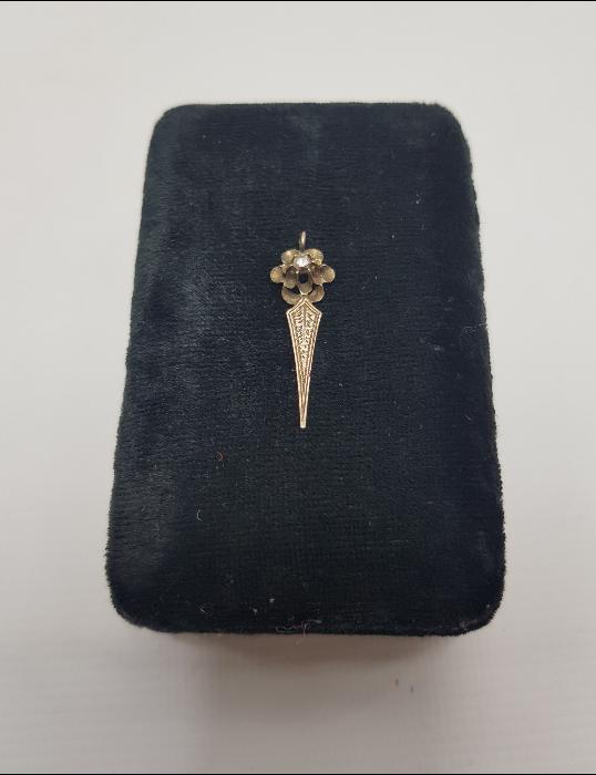 OSMANLI DÖNEMİ ELMAS KOLYE UCU 