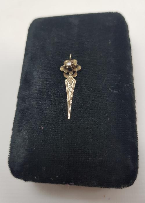 OSMANLI DÖNEMİ ELMAS KOLYE UCU 