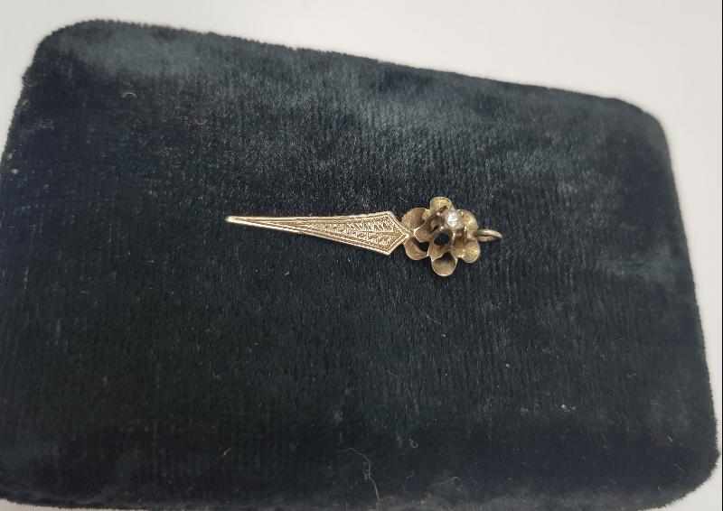 OSMANLI DÖNEMİ ELMAS KOLYE UCU 