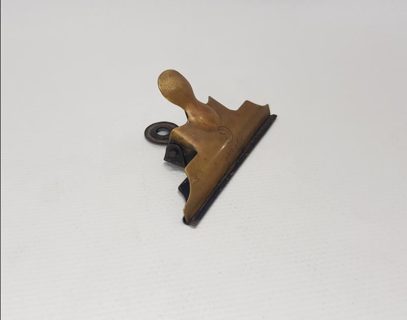 OSMANLICA TÜRKİYE CUMHURİYETİ HÜKÜMETİ YAZILI KAĞIT KISKACI  