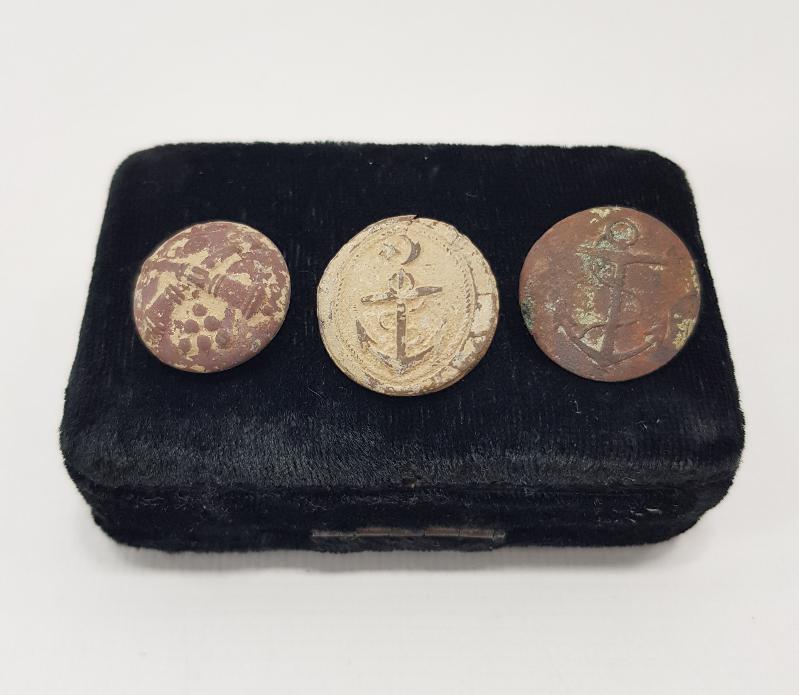 1. DÜNYA SAVAŞI DÖNEMİ ÇOK NADİR SUBAY DÜĞMELERİ 