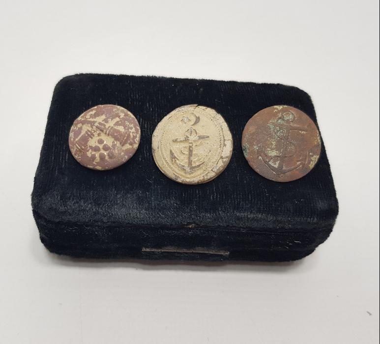 1. DÜNYA SAVAŞI DÖNEMİ ÇOK NADİR SUBAY DÜĞMELERİ 