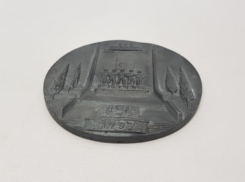 1997 BÜYÜK BOY KARA HARP OKULU MADALYON 