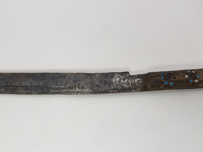 AY YILDIZ İŞLEMELİ SALDIRMA HANÇER