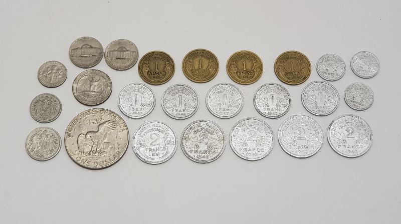 ESKİ TARİHLİ 24 ADET YABANCI PARA