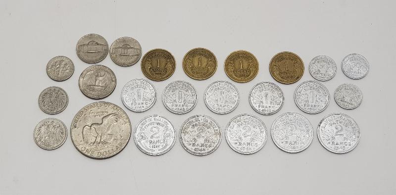 ESKİ TARİHLİ 24 ADET YABANCI PARA