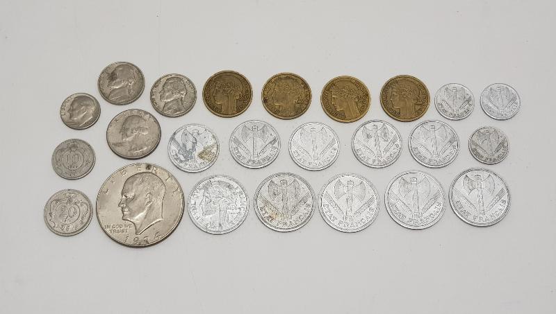 ESKİ TARİHLİ 24 ADET YABANCI PARA