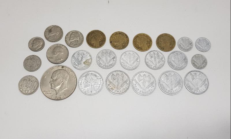 ESKİ TARİHLİ 24 ADET YABANCI PARA