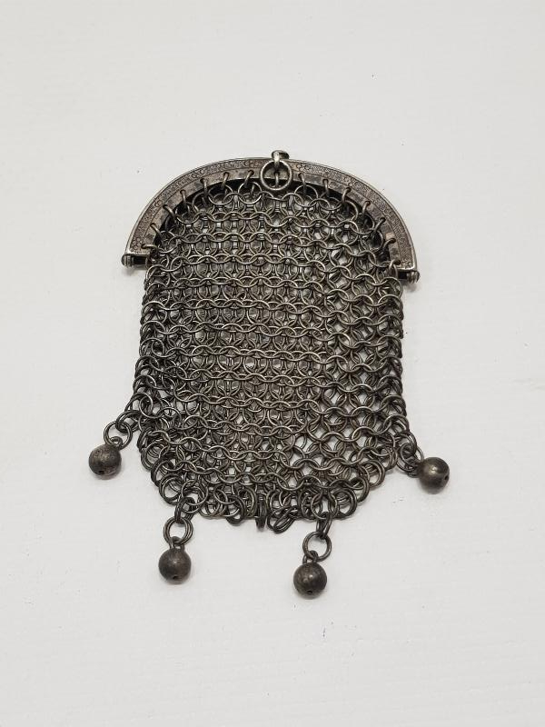 GÜMÜŞ MİNİ GECE ÇANTASI 