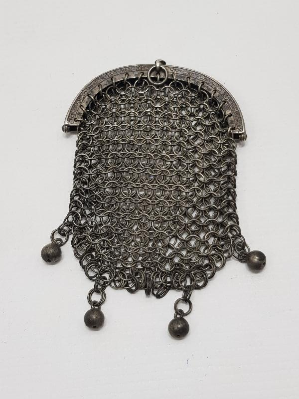 GÜMÜŞ MİNİ GECE ÇANTASI 