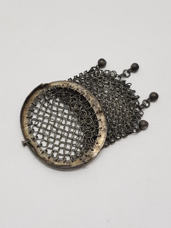 GÜMÜŞ MİNİ GECE ÇANTASI 