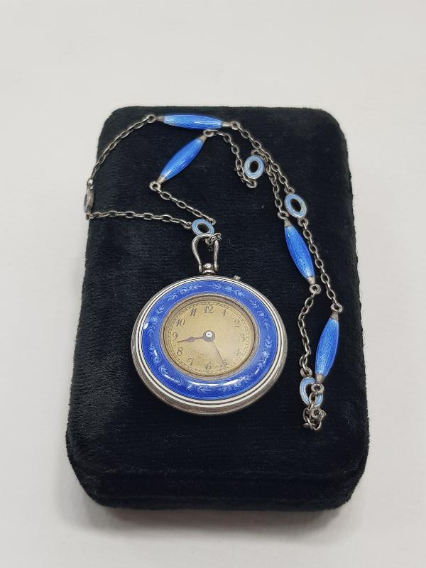 OSMANLI DÖNEMİ ÇOK NADİR MİNELİ CEP SAATİ 