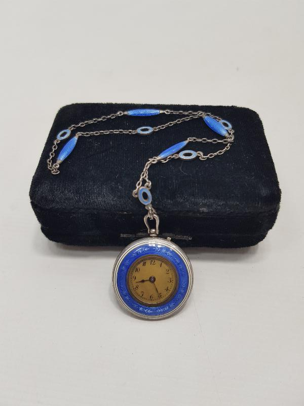 OSMANLI DÖNEMİ ÇOK NADİR MİNELİ CEP SAATİ 