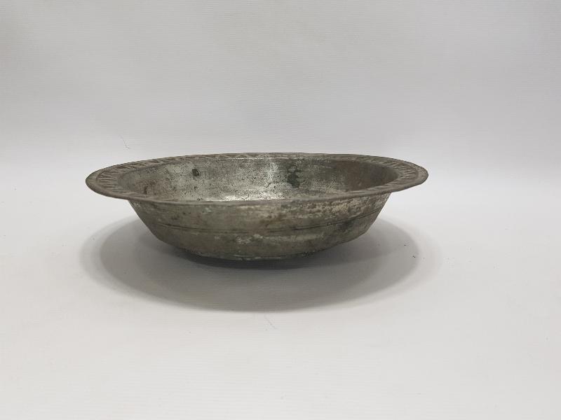 OSMANLICA YAZILI BAKIR TABAK 