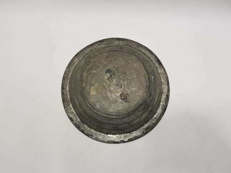 OSMANLICA YAZILI BAKIR TABAK 