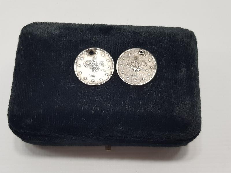 SULTAN MEHMED REŞAD DÖNEMİ İKİ ADET GÜMÜŞ 2 KURUŞ