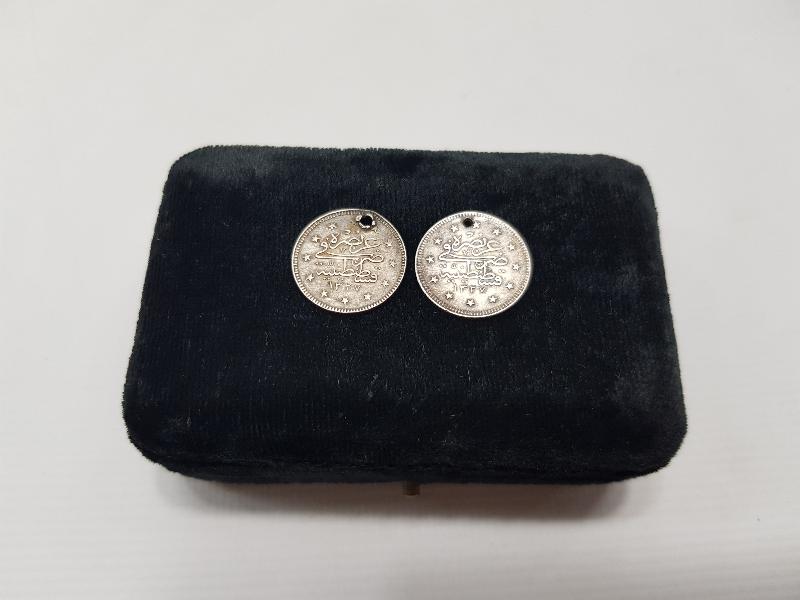 SULTAN MEHMED REŞAD DÖNEMİ İKİ ADET GÜMÜŞ 2 KURUŞ