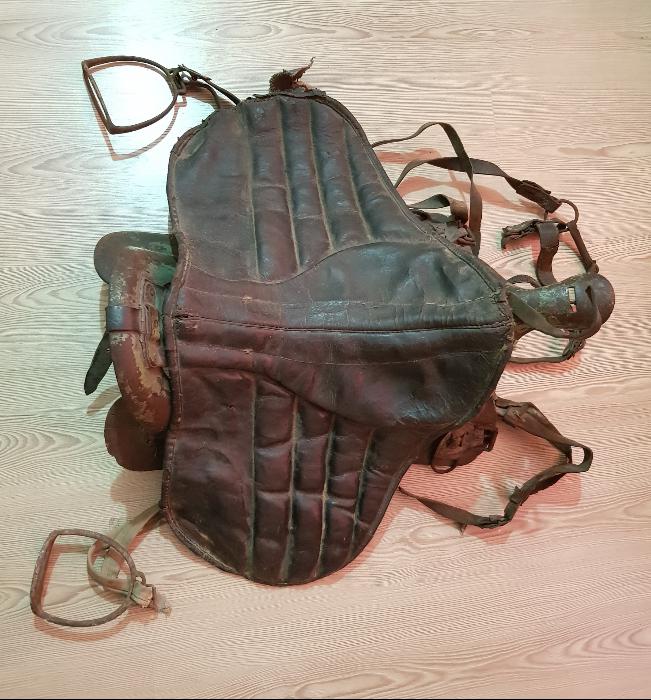 1. DÜNYA SAVAŞI DÖNEMİ OSMANLI SÜVARİ SUBAY AT EĞERİ 