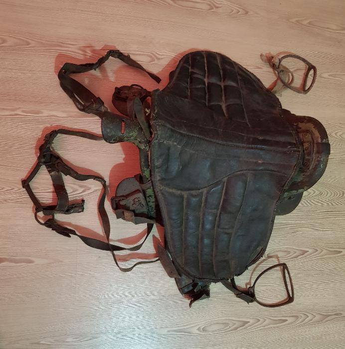 1. DÜNYA SAVAŞI DÖNEMİ OSMANLI SÜVARİ SUBAY AT EĞERİ 