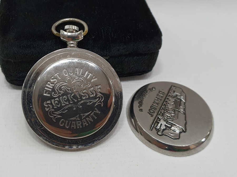 AK PARTİ PROMOSYONU GERÇEK KURMALI ÖZEL YAPIM CEP SAATİ