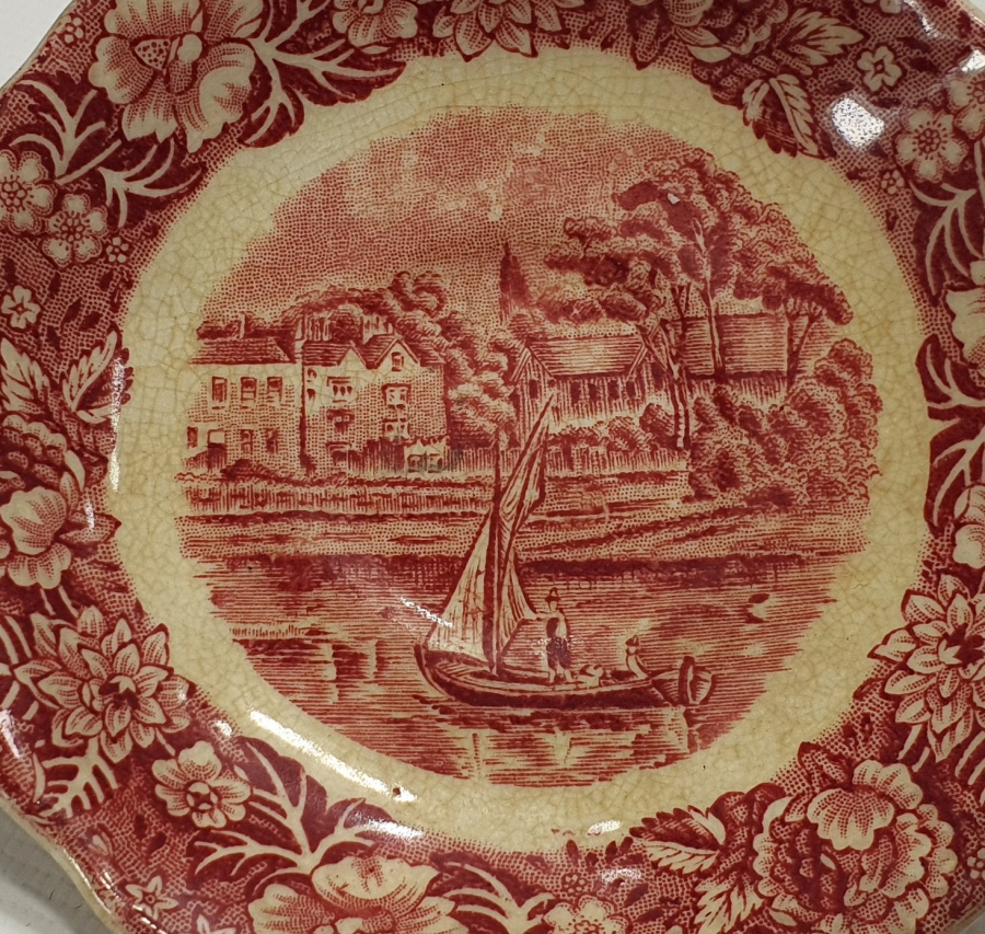 İNGİLİZLERİN OSMANLI PAZARI İÇİN YAPTIĞI PORSELEN TABAK