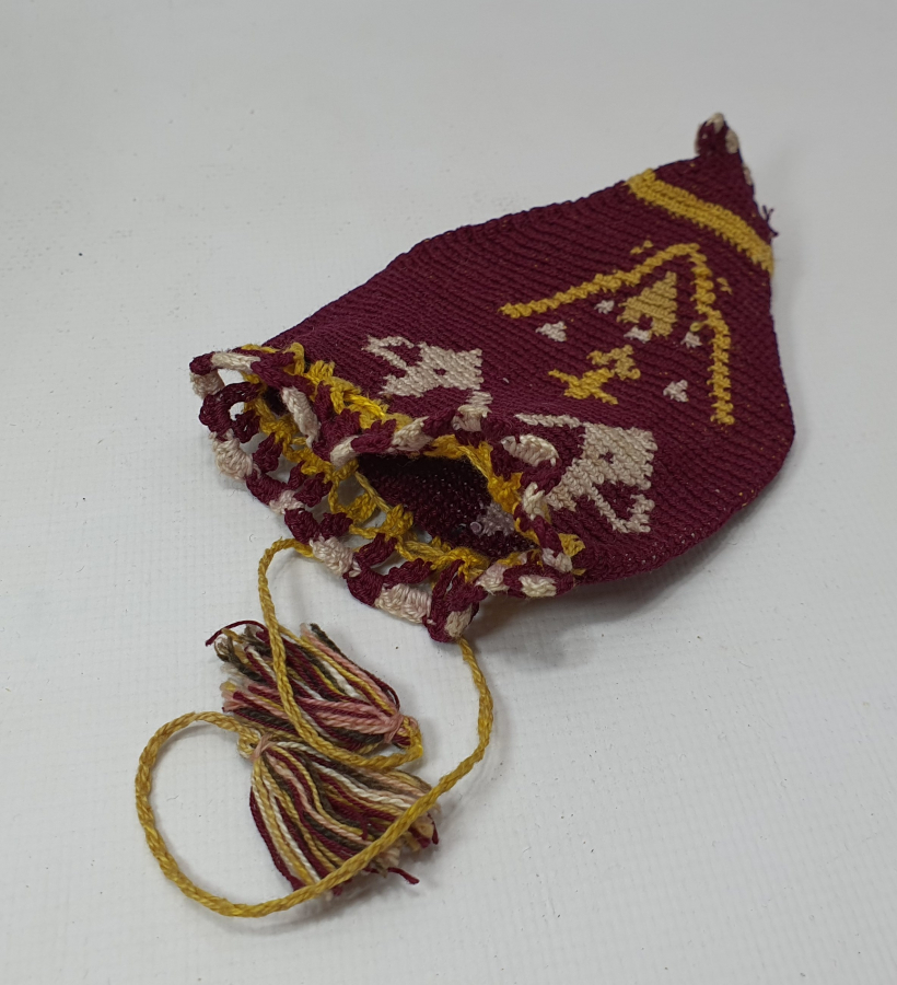 OSMANLI DÖNEMİ ÇOK NADİR RUM İŞİ HAÇLI KESE