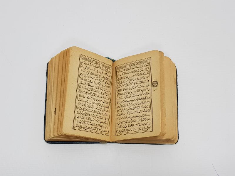 OSMANLI DÖNEMİ HİCRİ 1337 TARİHLİ CEP TİPİ KUR'AN-I KERİM