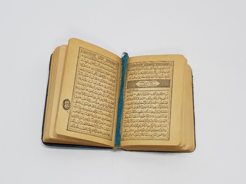 OSMANLI DÖNEMİ HİCRİ 1337 TARİHLİ CEP TİPİ KUR'AN-I KERİM