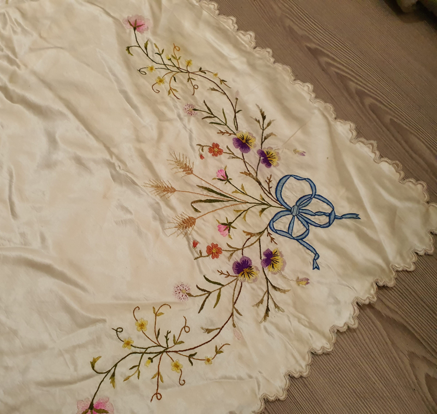 OSMANLI DÖNEMİ İPEK ATLAS BOHÇA