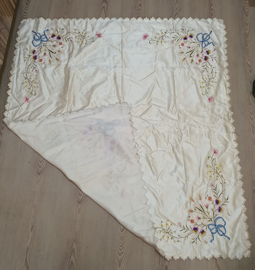 OSMANLI DÖNEMİ İPEK ATLAS BOHÇA